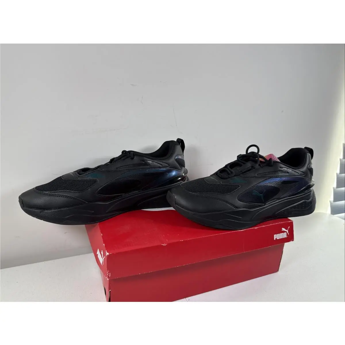 Puma shoes - PUMA RS-FAST - 375618-01 - Black (UPC: 0194578629043) 0