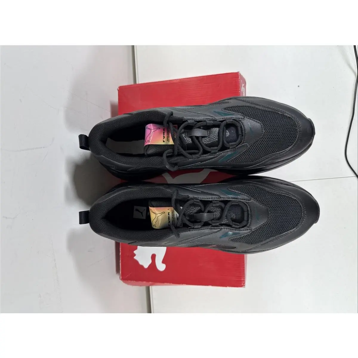 Puma shoes - PUMA RS-FAST - 375618-01 - Black (UPC: 0194578629043) 2