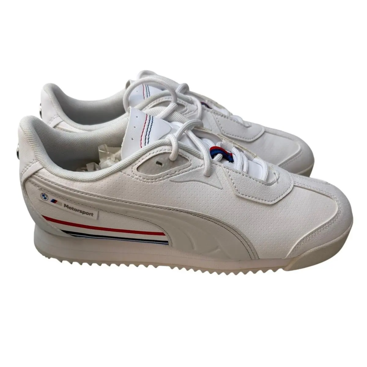 Puma Bmw Mms Roma Stardale Leather Sneakers Mens Size 7.5