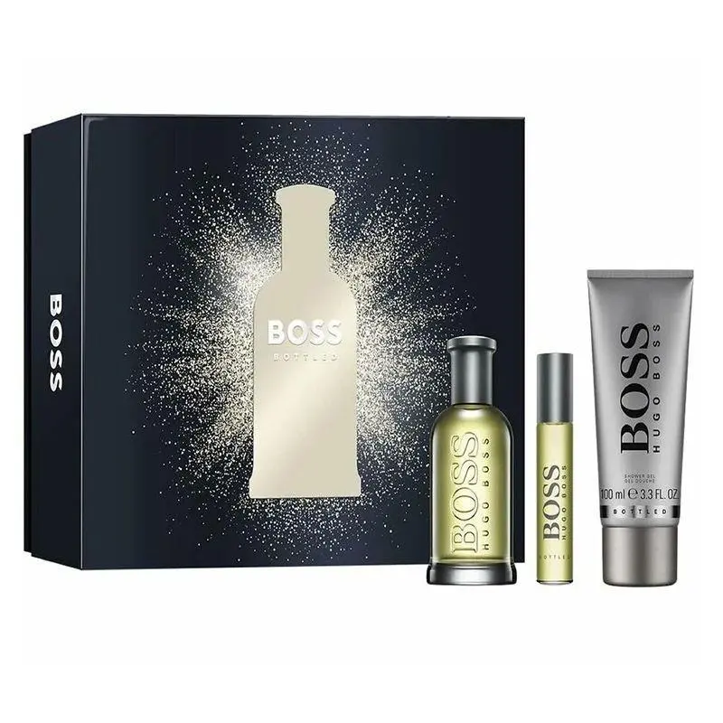 Boss Bottled 6 by Hugo Boss Fragrance For Men 3 Piece Gift Set