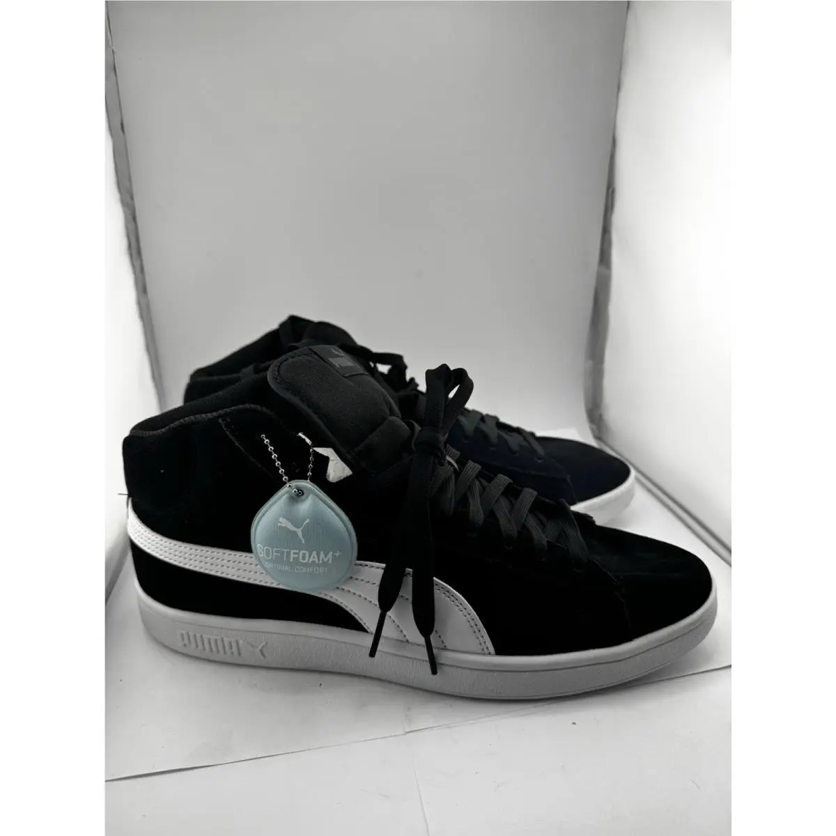 Puma Smash V2 Mid SD Black White US 11 Men’s