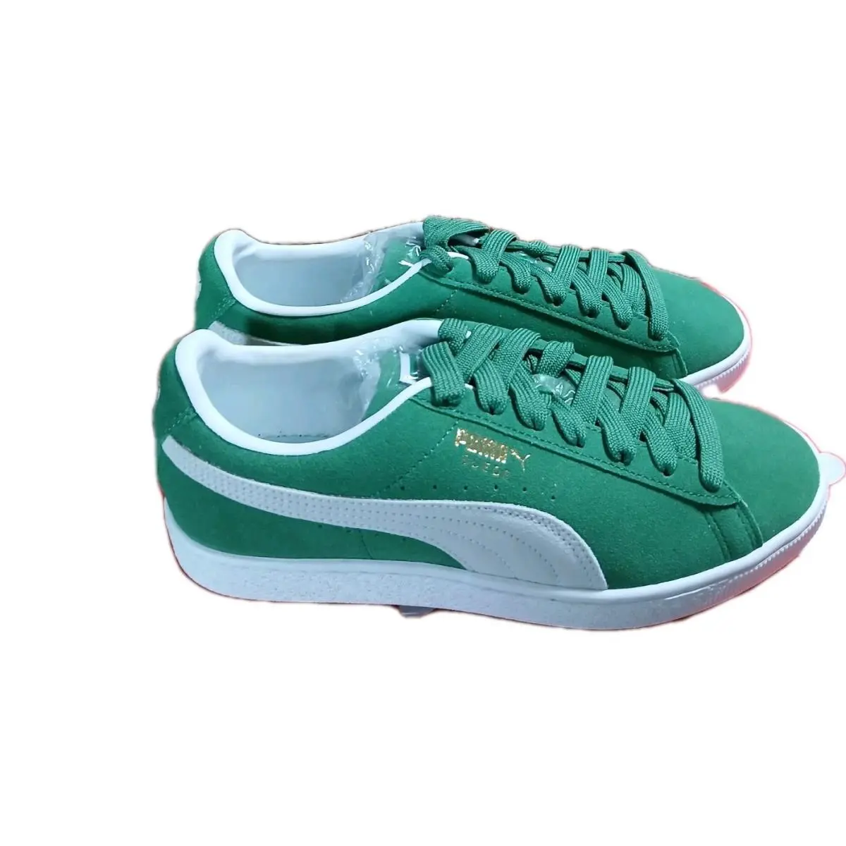 Puma shoes - PUMA Suede - Suede - 380168-02 - Green 0