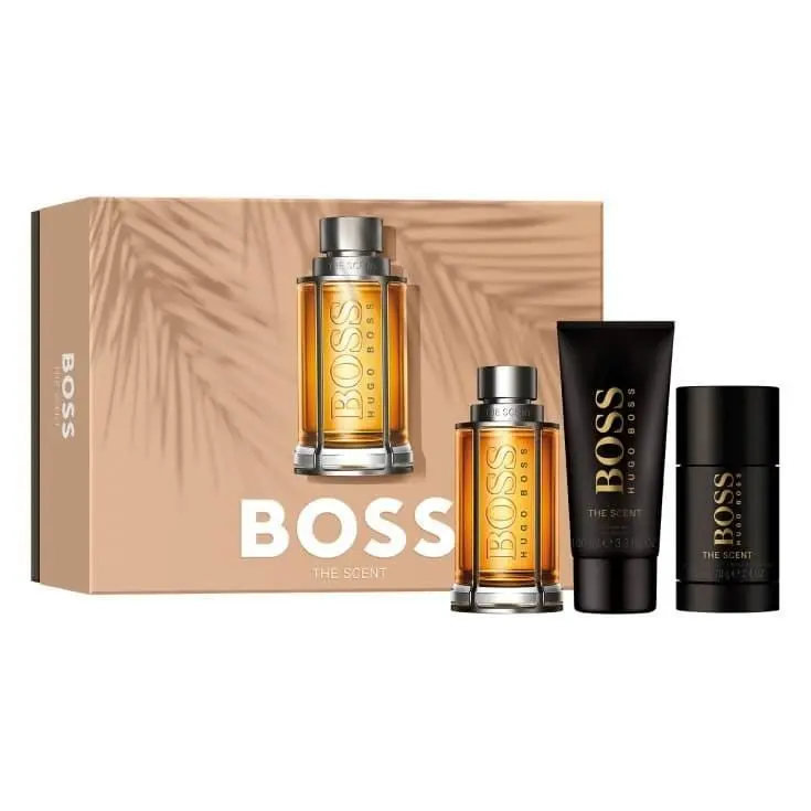 Hugo Boss Men`s The Scent Gift Set Fragrances 3616304099441