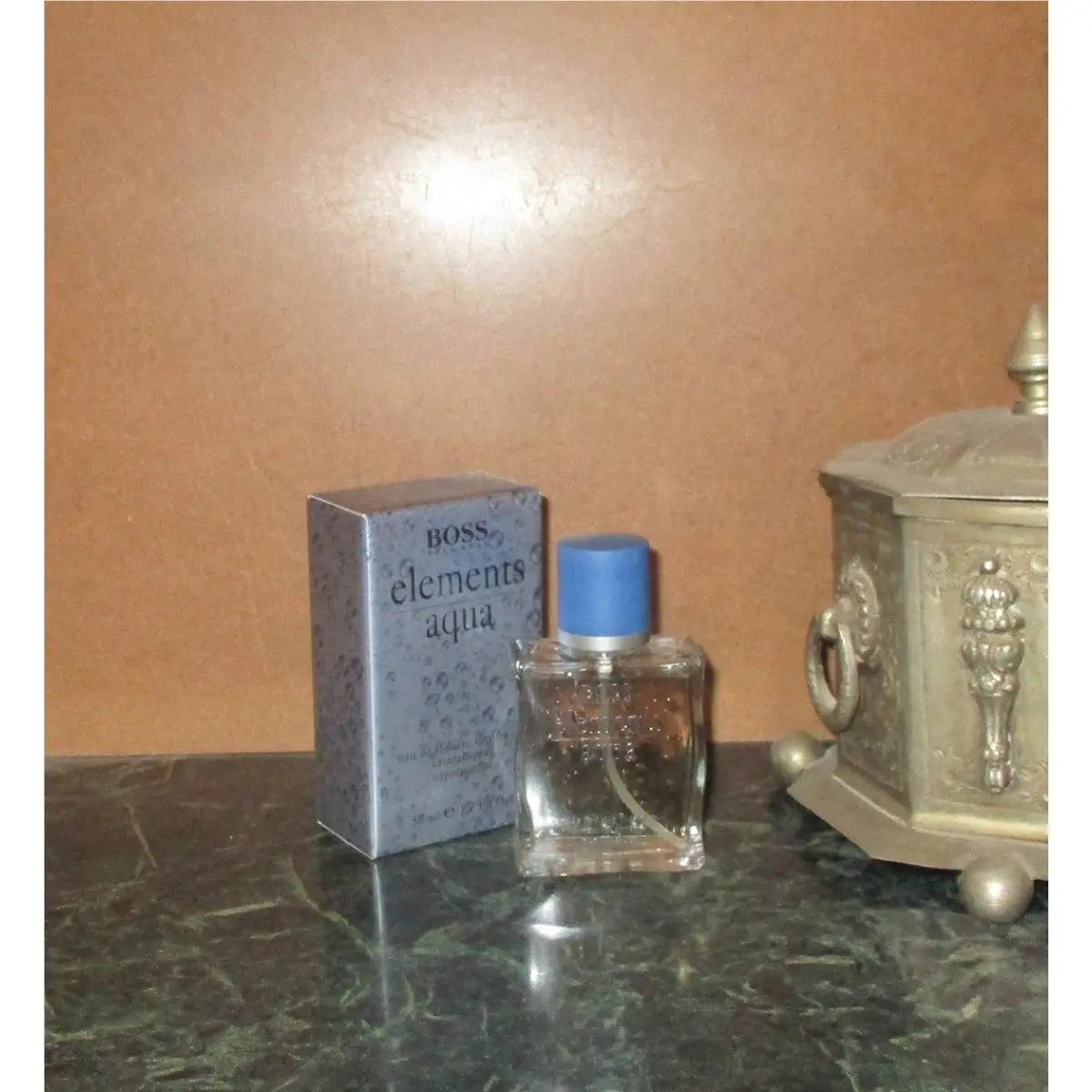 Eurocos Version Hugo Boss Elements Aqua Edt 50 ml 1.7 oz Men