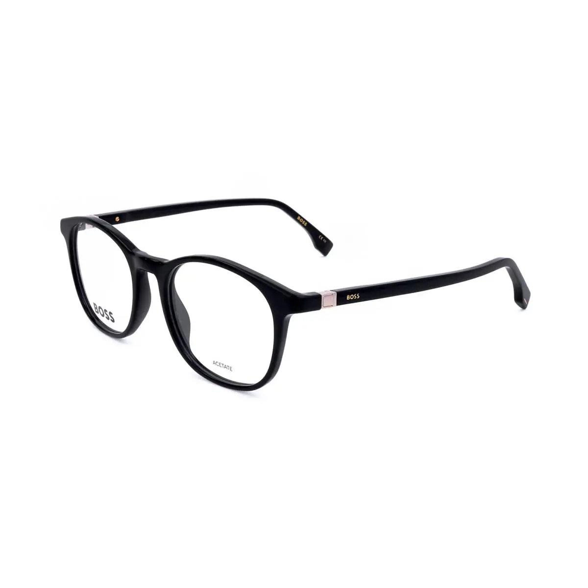 Men`s 53mm Black Eyeglasses BOSS1437-807-53 by Hugo Boss