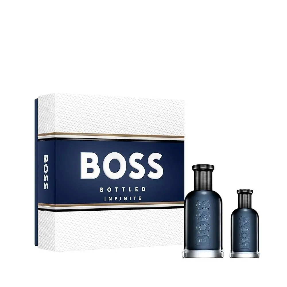 Hugo Boss Men`s Boss Bottled Infinite 2pcs Edp Gift Set Fragrances 3616305265128