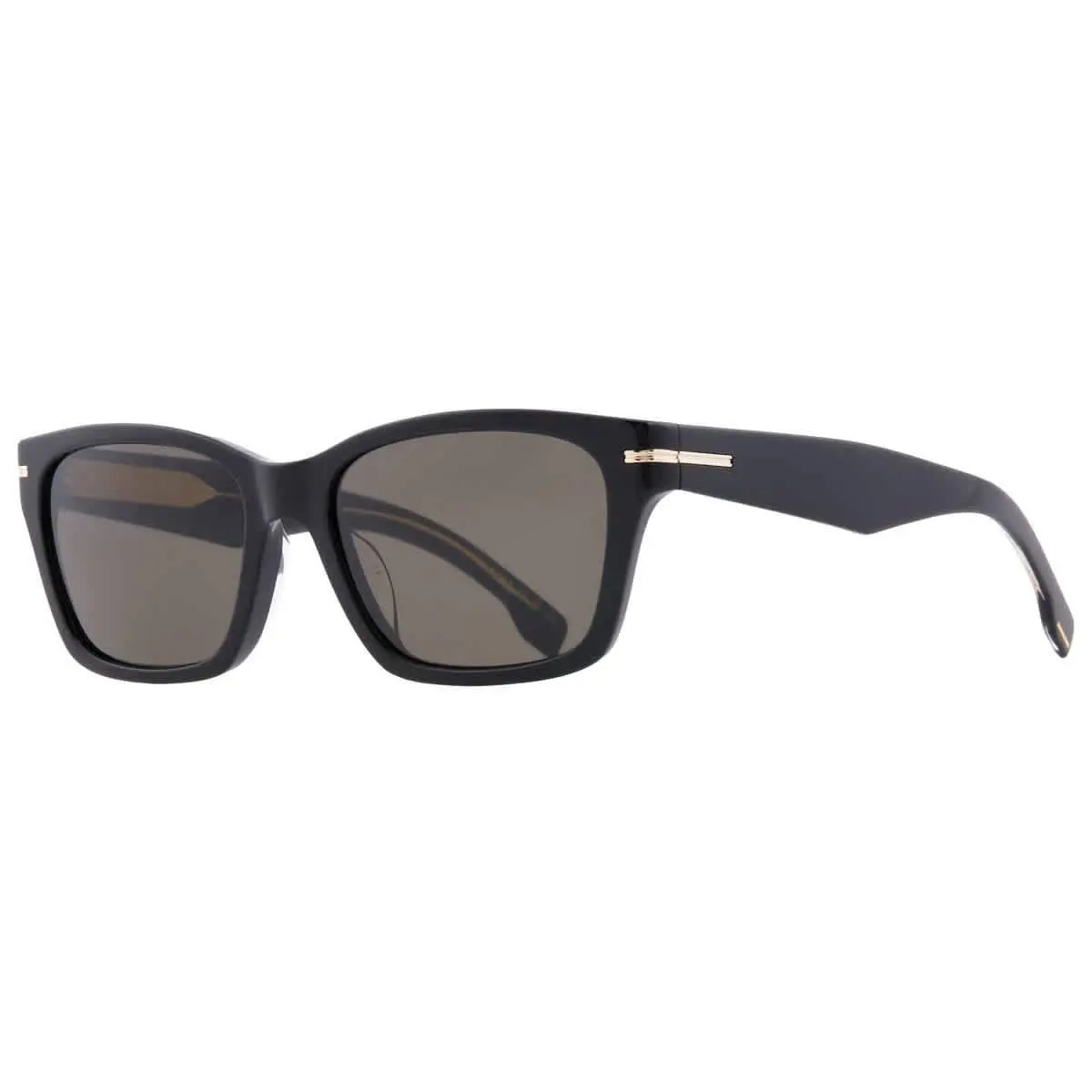 Hugo Boss Dark Grey Square Men`s Sunglasses Boss 1739/F/SK 0807/IR 56