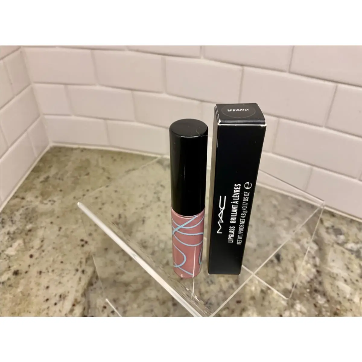 Mac Novel Twist Limited Edition Nordstrom Exclusive Limited Edition Rare SPRIGHTLY LIPGLASS by MAC Cosmetics