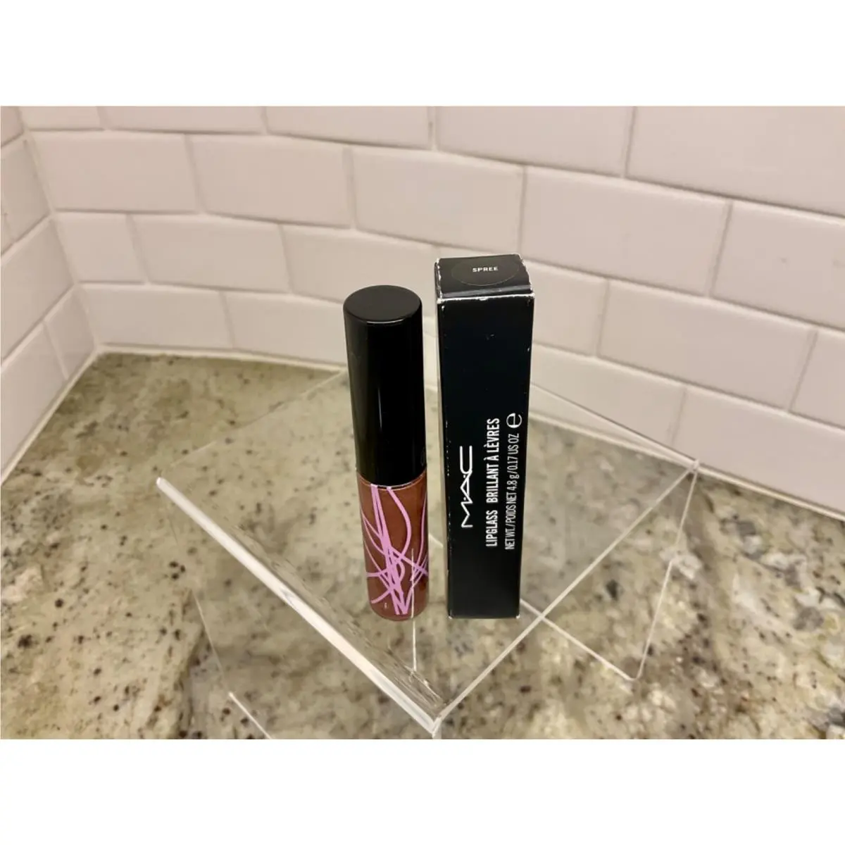Mac Novel Twist Limited Edition Nordstrom Exclusive Limited Edition Rare SPREE LIPGLASS by MAC Cosmetics