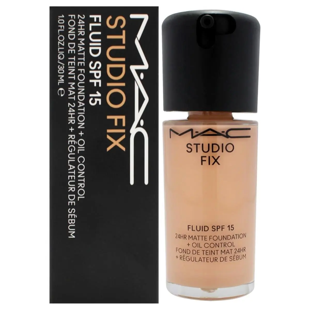 Mac Studio Fix Fluid SPF15 Foundation NW22 Longwear Matte Finish 1oz / 30ml by MAC Cosmetics