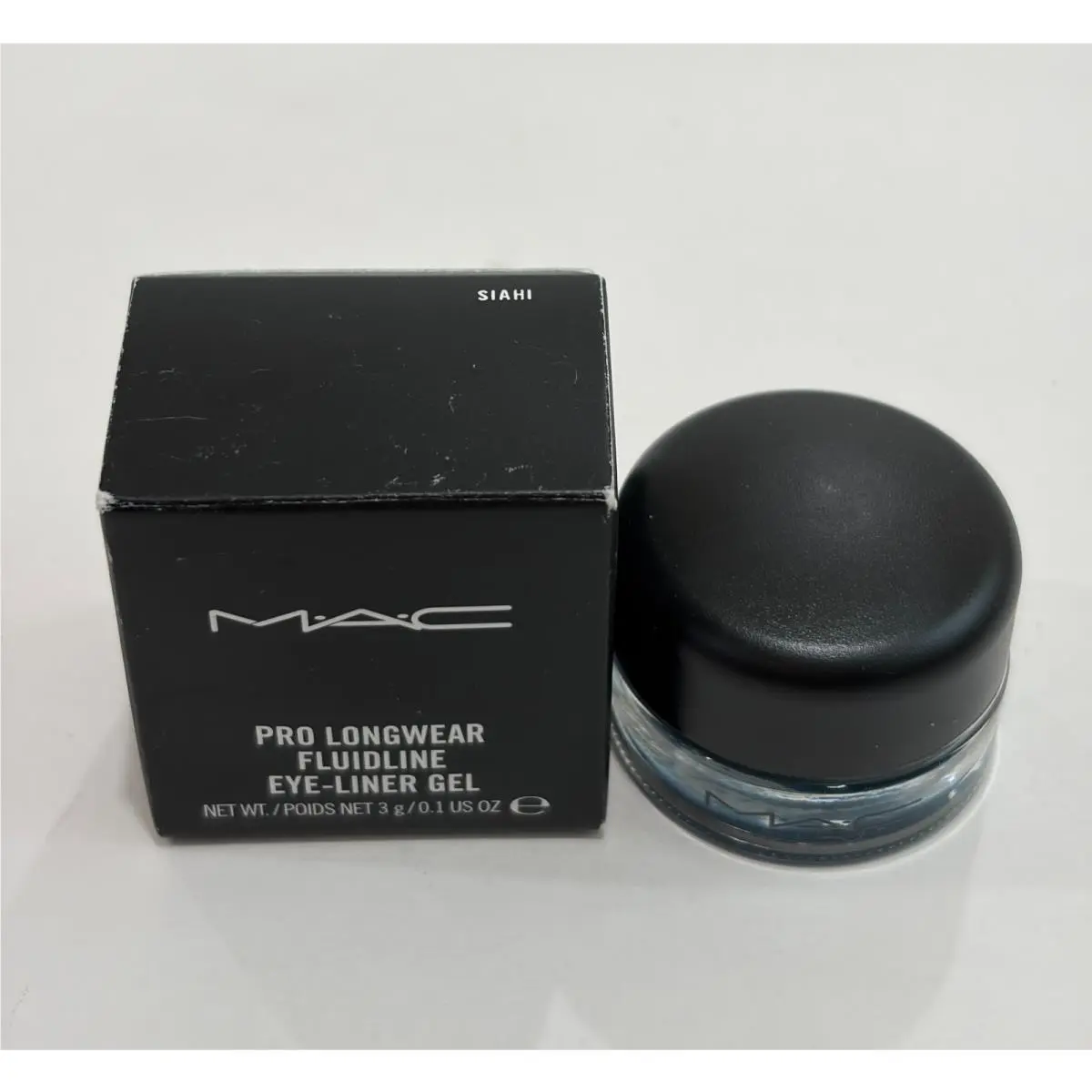 Mac Pro Longwear Fluidline Eye Liner Gel - Siahi - .1 fl oz / 3 g As Photos