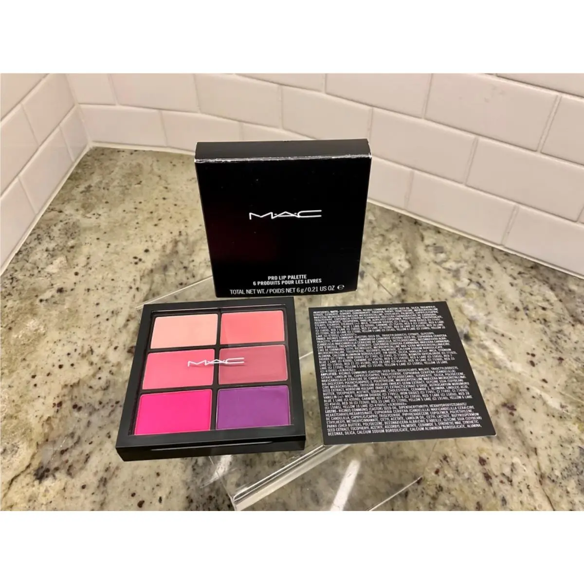 Mac Pro Lip Palette Preferred Pinks Full Size by MAC Cosmetics