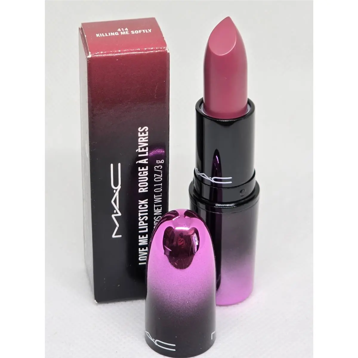 Mac Love Me Lipstick 414 Killing Me Softly 0.10 oz