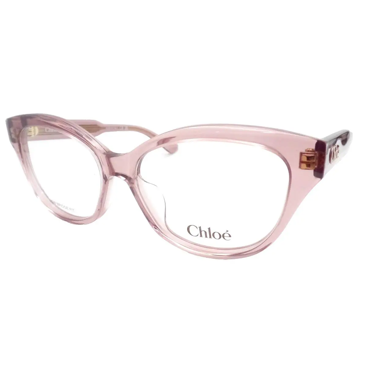 Chloe CH0318O Transparent Pink 009 54 RX Eyeglasses Frames