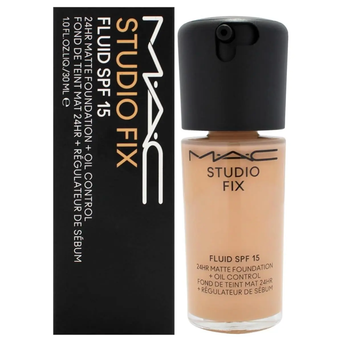 Mac Studio Fix Fluid SPF15 Color NC37. 1oz/30ml by MAC Cosmetics