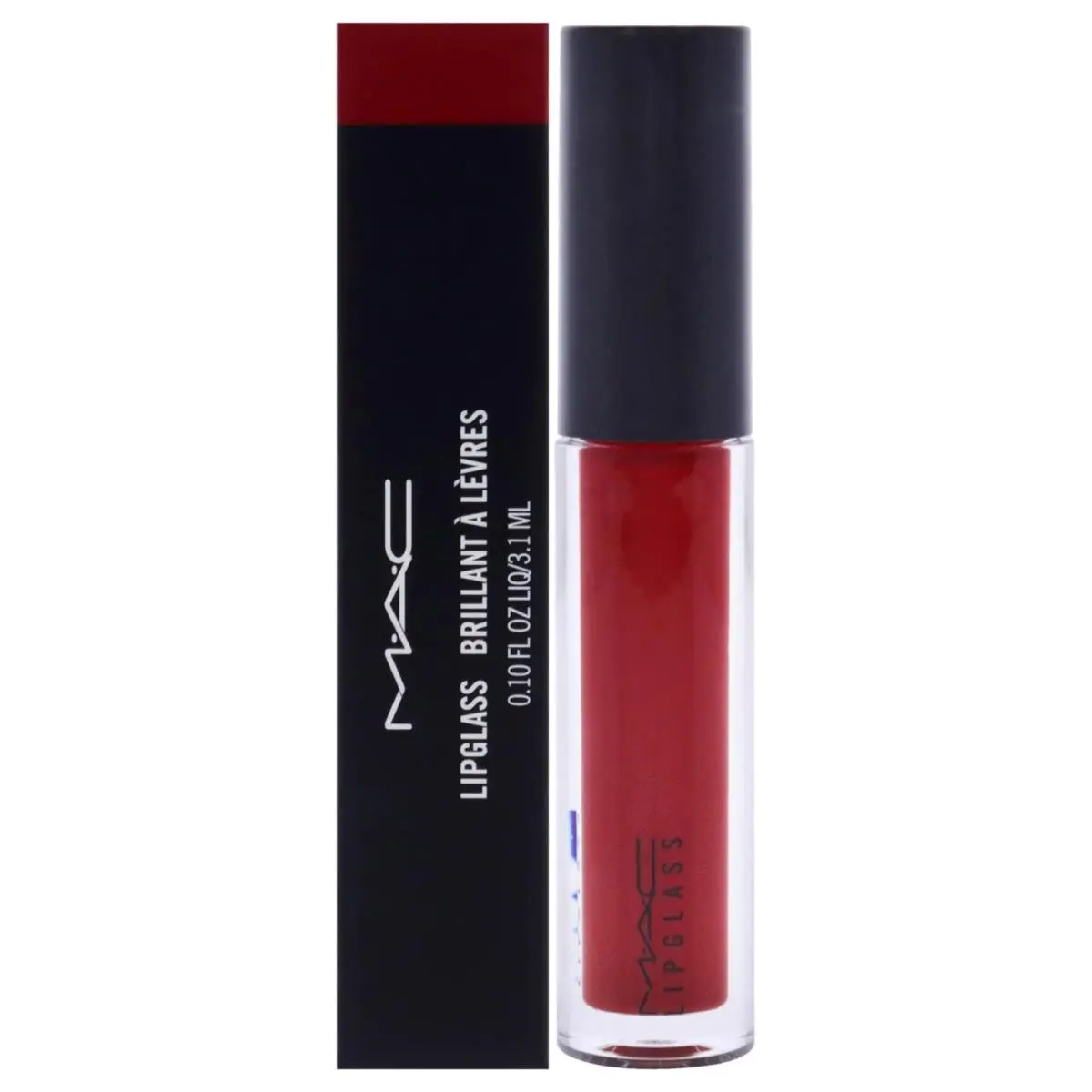 Mac Cosmetics Ruby Woo Lip Color Lip Gloss High Gloss Finish Jojoba Oil Moisturizing 1 Count