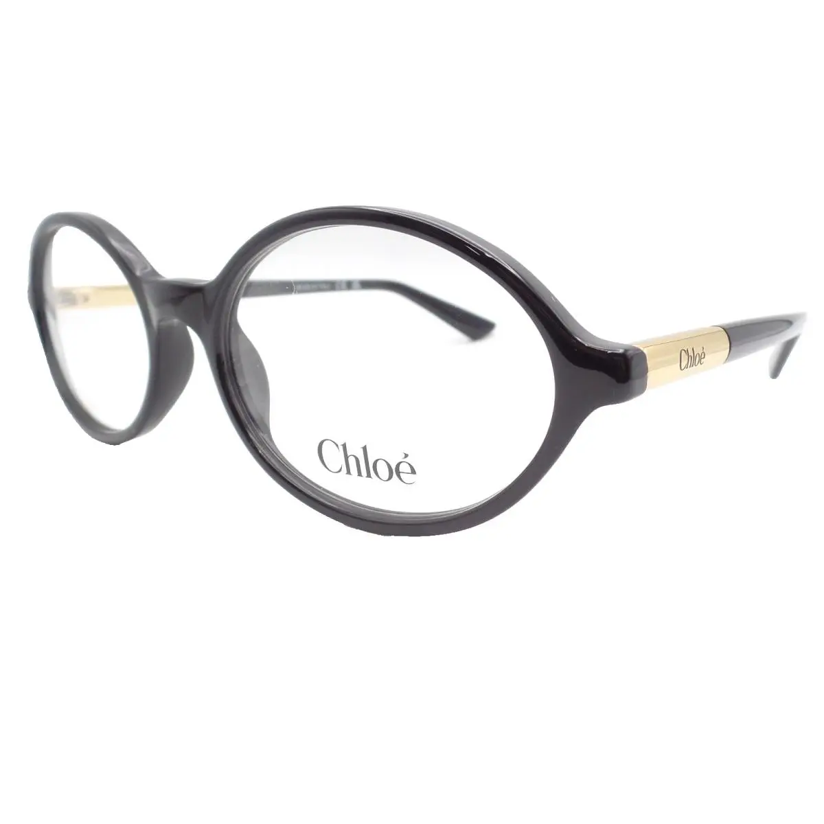 Chloe CH0367O 001 Black Gold 54mm RX Eyeglasses Frames