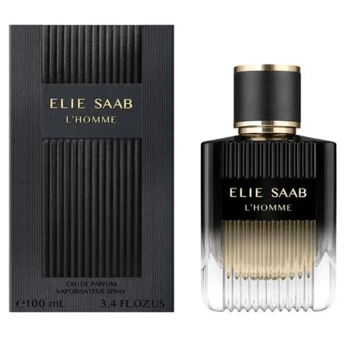 Men`s L`homme Edp Spray 3.4 oz Fragrances 7640233342565 by Elie Saab