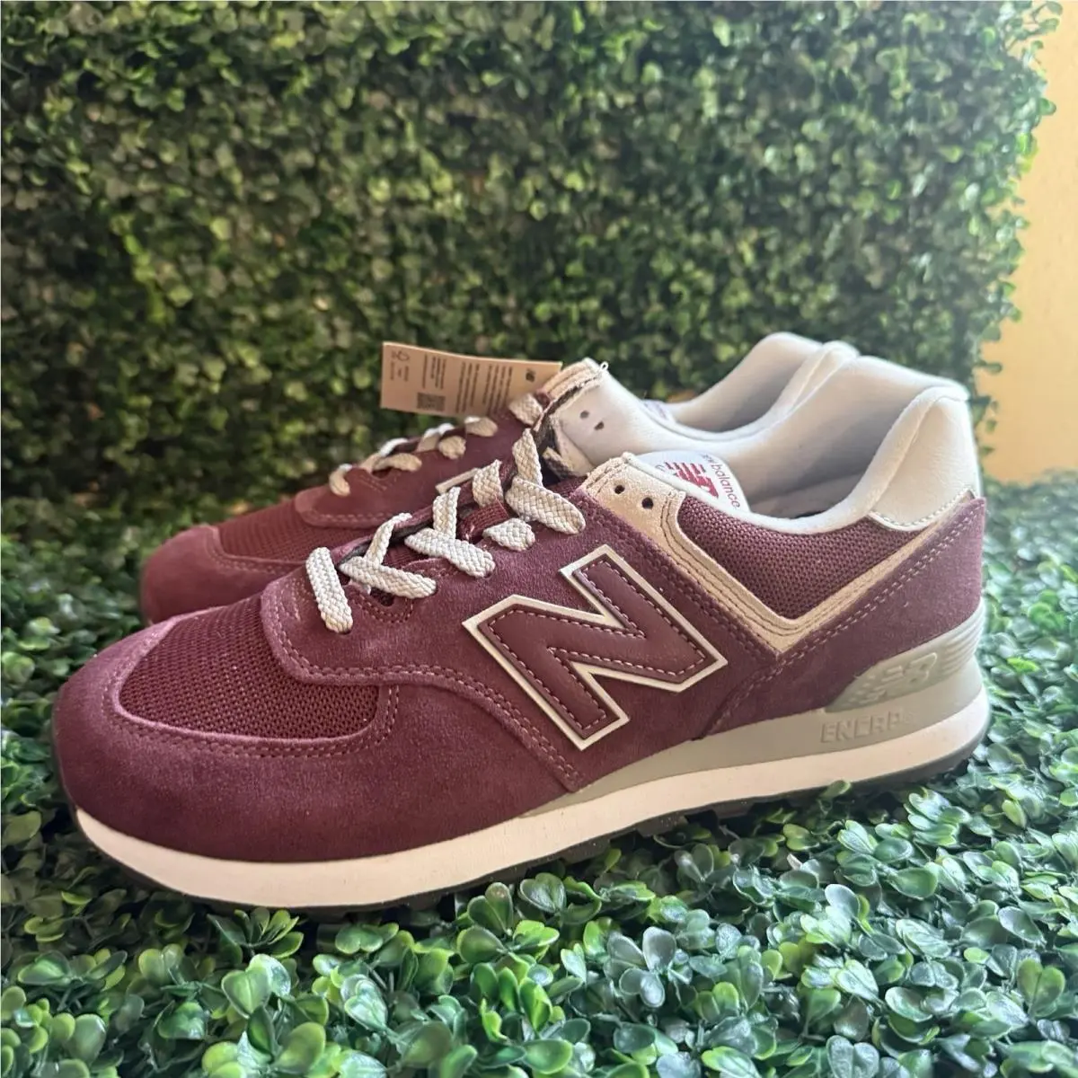 New Balance shoes - New Balance 574 - Burgandy 10