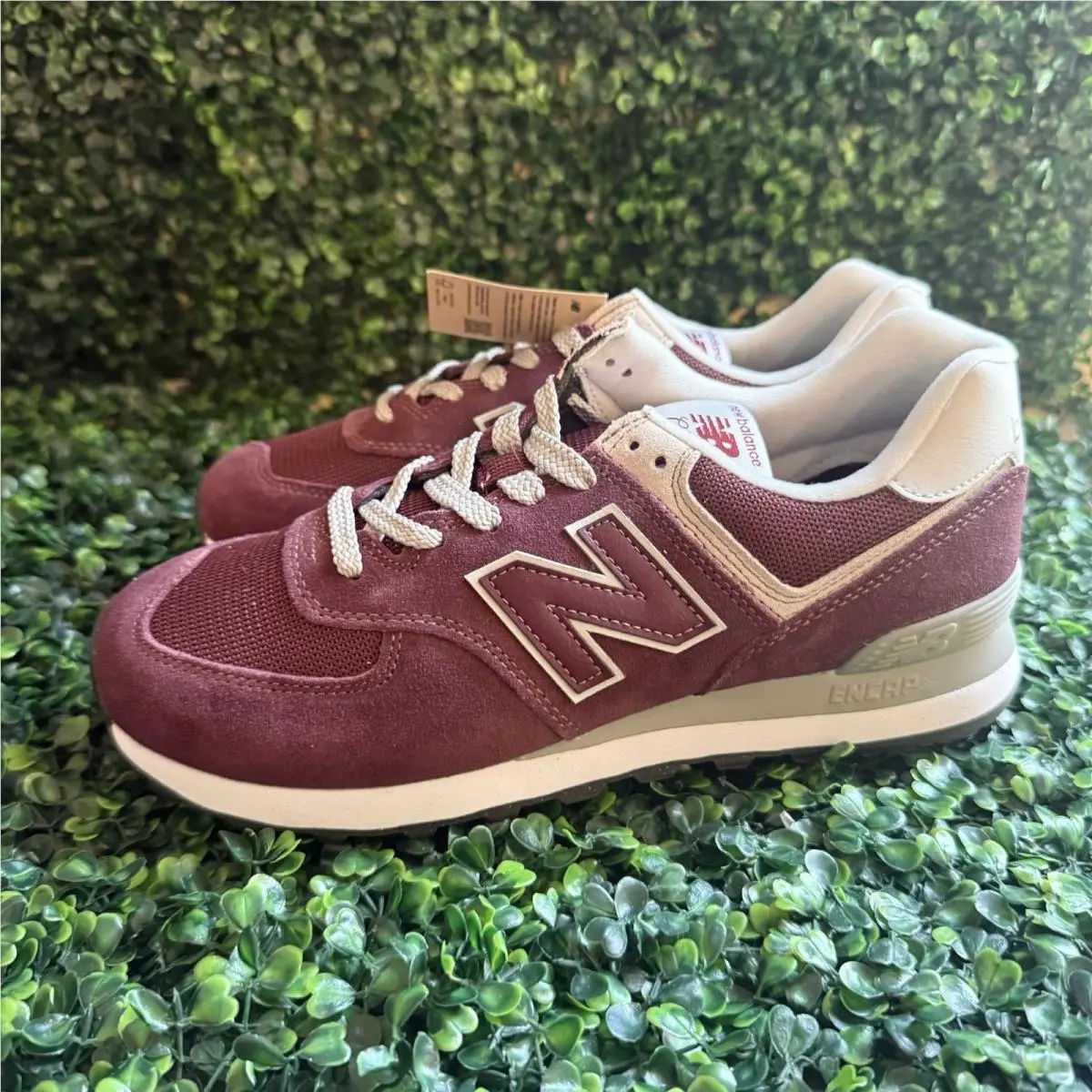 New Balance shoes - New Balance 574 - Burgandy 11