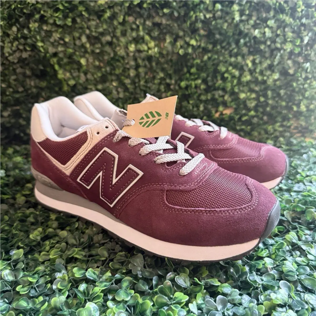 New Balance shoes - New Balance 574 - Burgandy 15