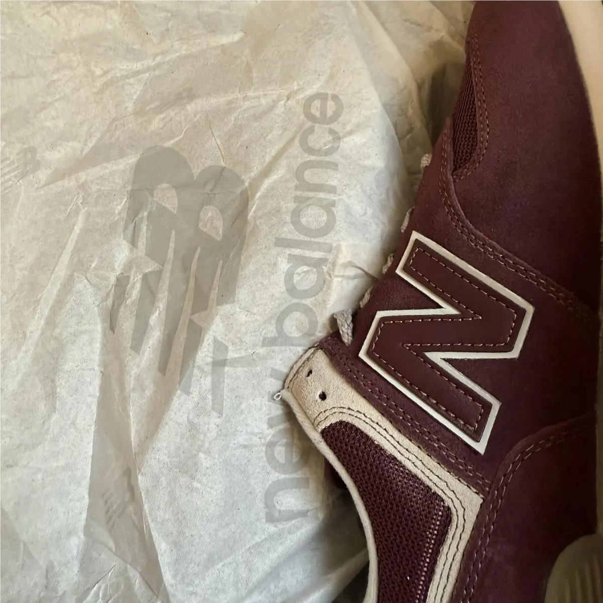 New Balance shoes - New Balance 574 - Burgandy 1