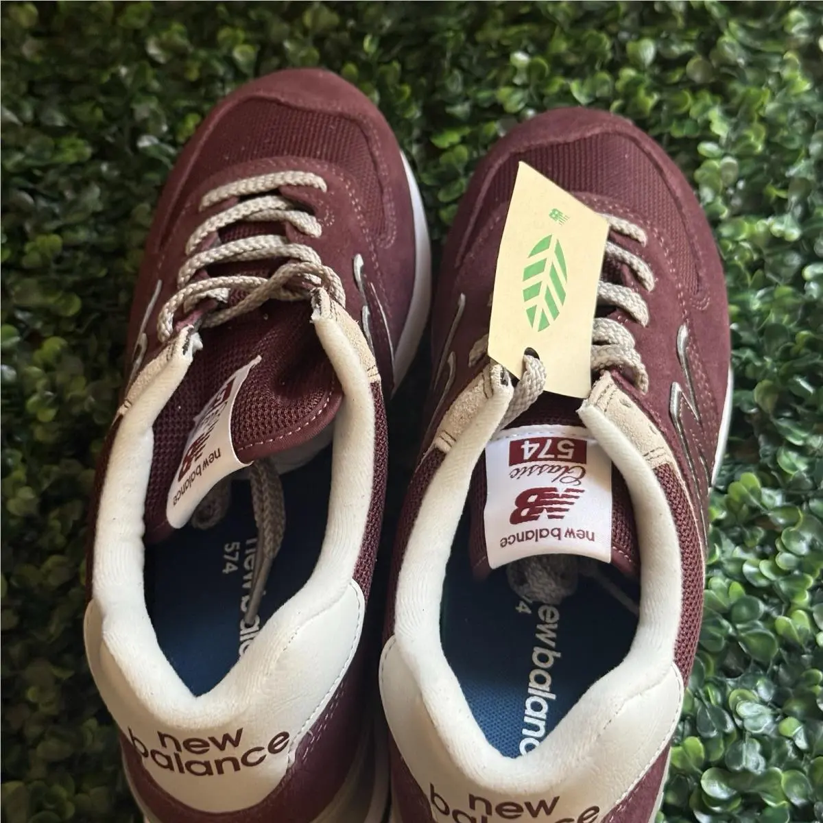 New Balance shoes - New Balance 574 - Burgandy 4