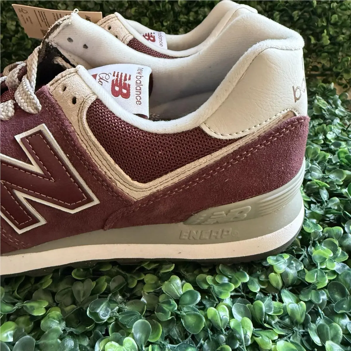 New Balance shoes - New Balance 574 - Burgandy 7