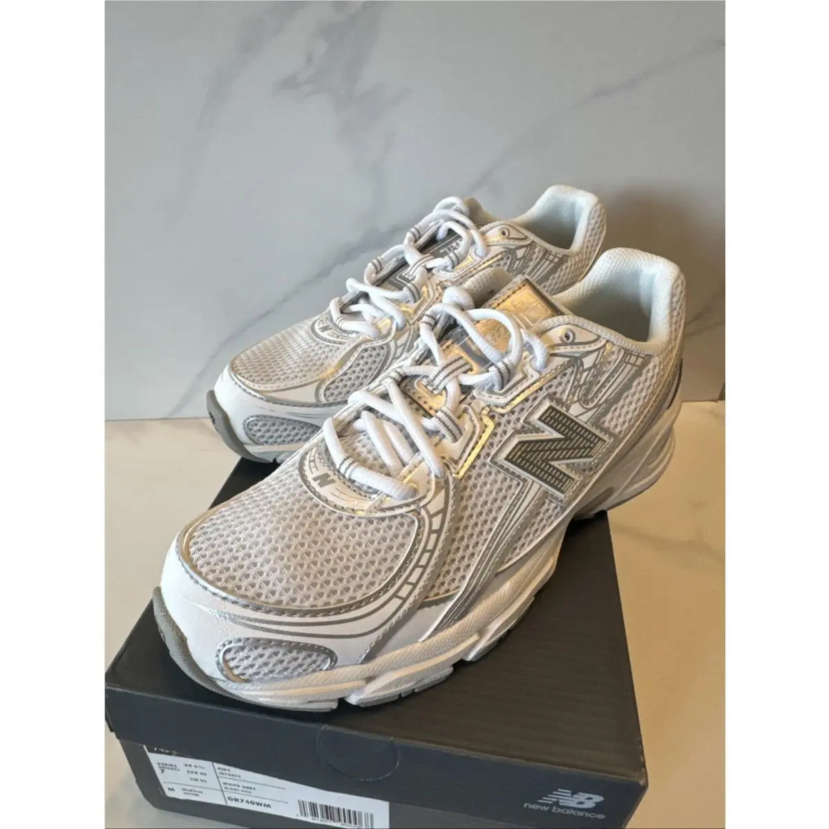 New Balance shoes - New Balance 740 - GR740WM - White (UPC: 197967900068) 0