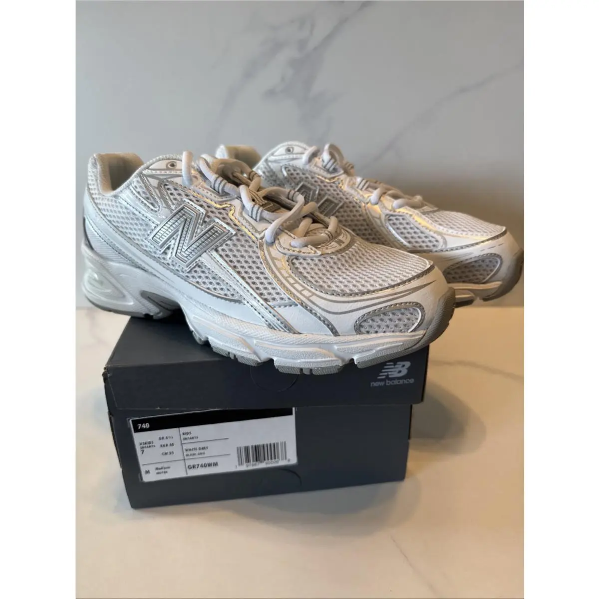 New Balance shoes - New Balance 740 - GR740WM - White (UPC: 197967900068) 4