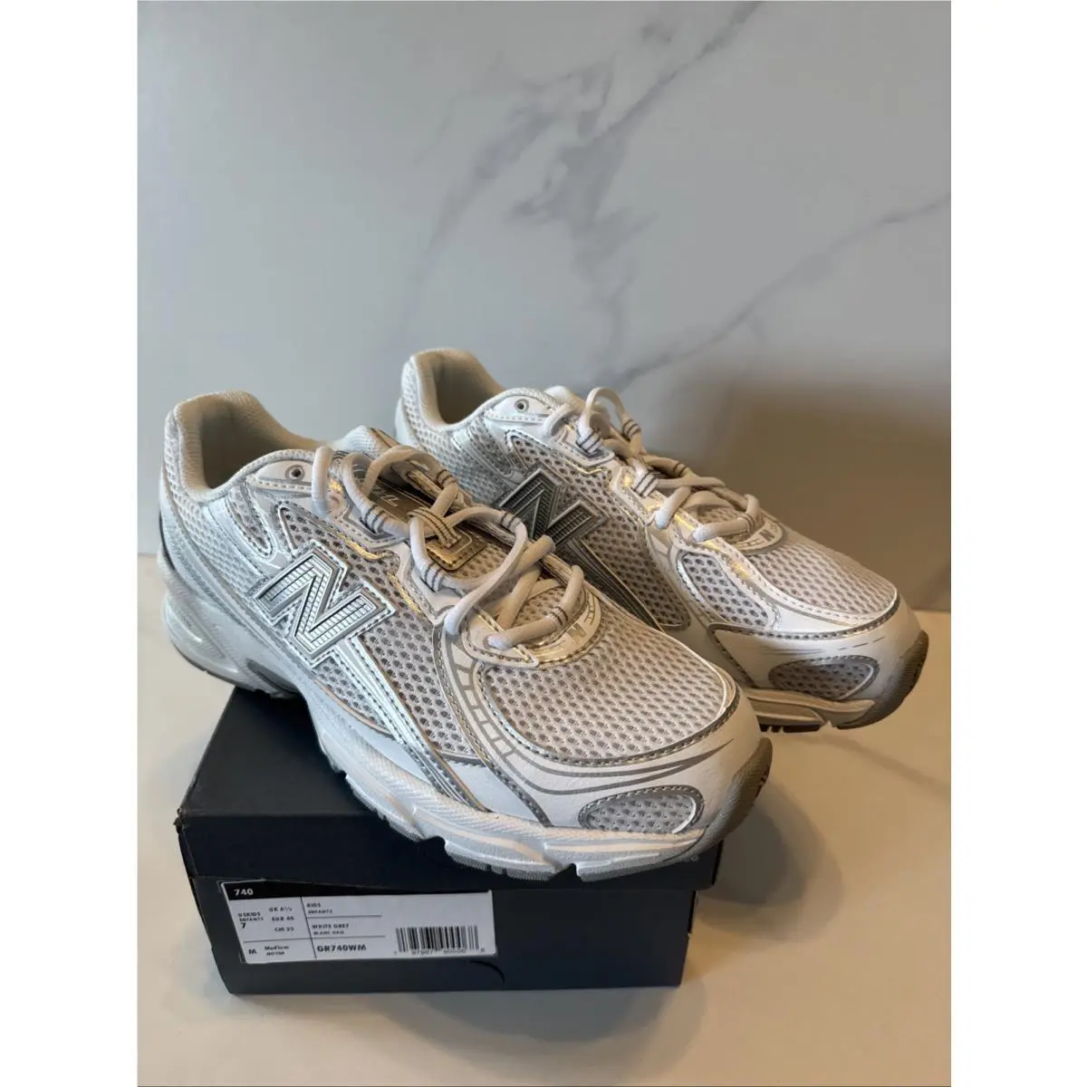 New Balance shoes - New Balance 740 - GR740WM - White (UPC: 197967900068) 6