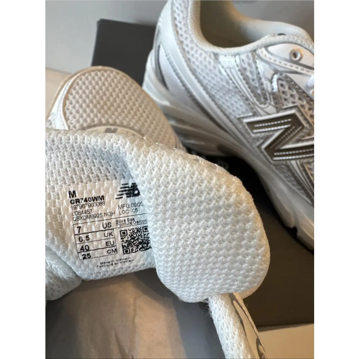 New Balance shoes - New Balance 740 - GR740WM - White (UPC: 197967900068) 7