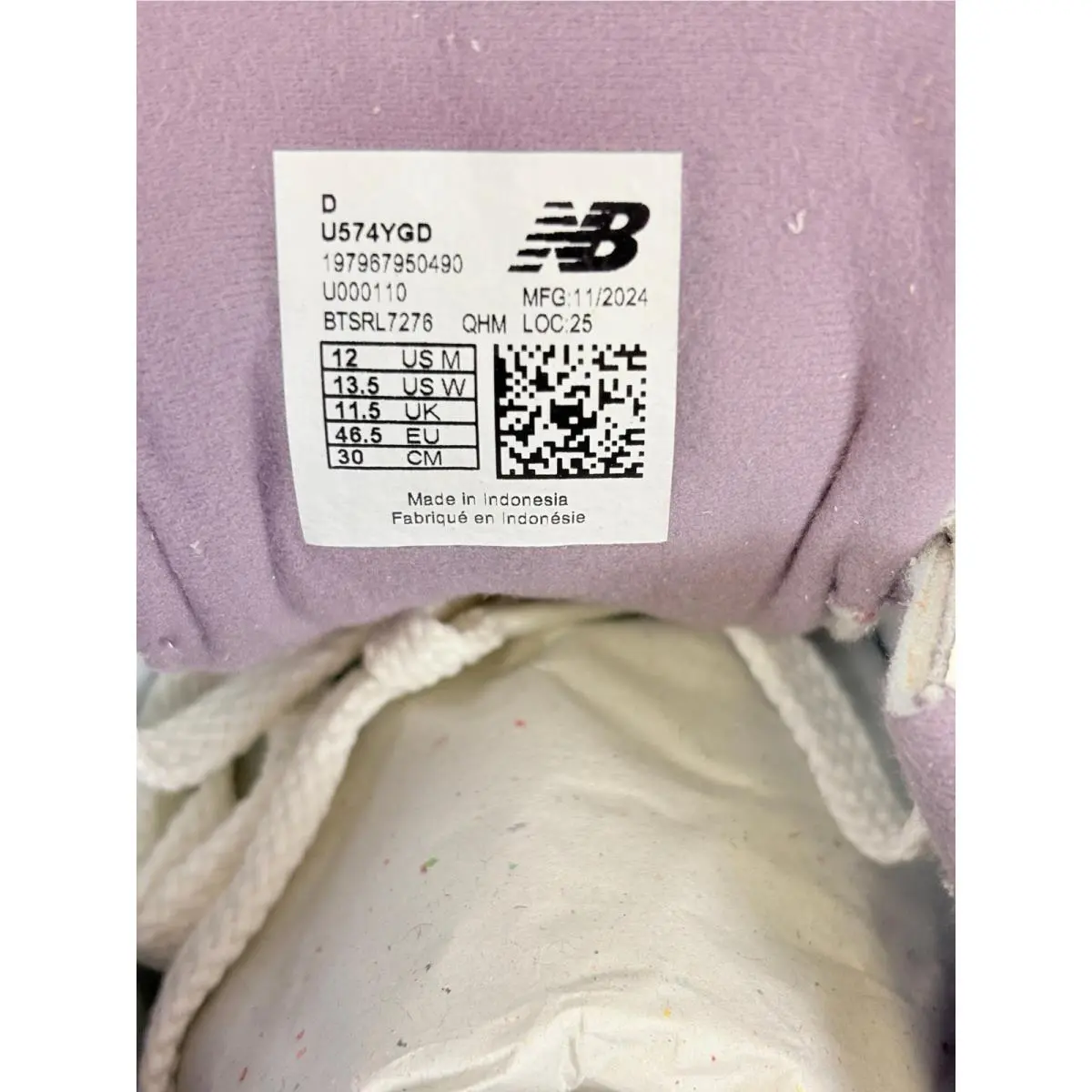 New Balance shoes - U574YGD - U574YGD - Gray 1