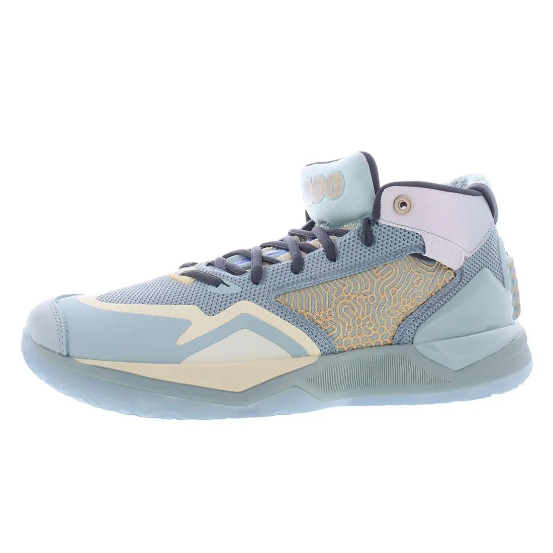 New Balance Kawhi Mens Shoes Size 8.5 Color: Ice/gold