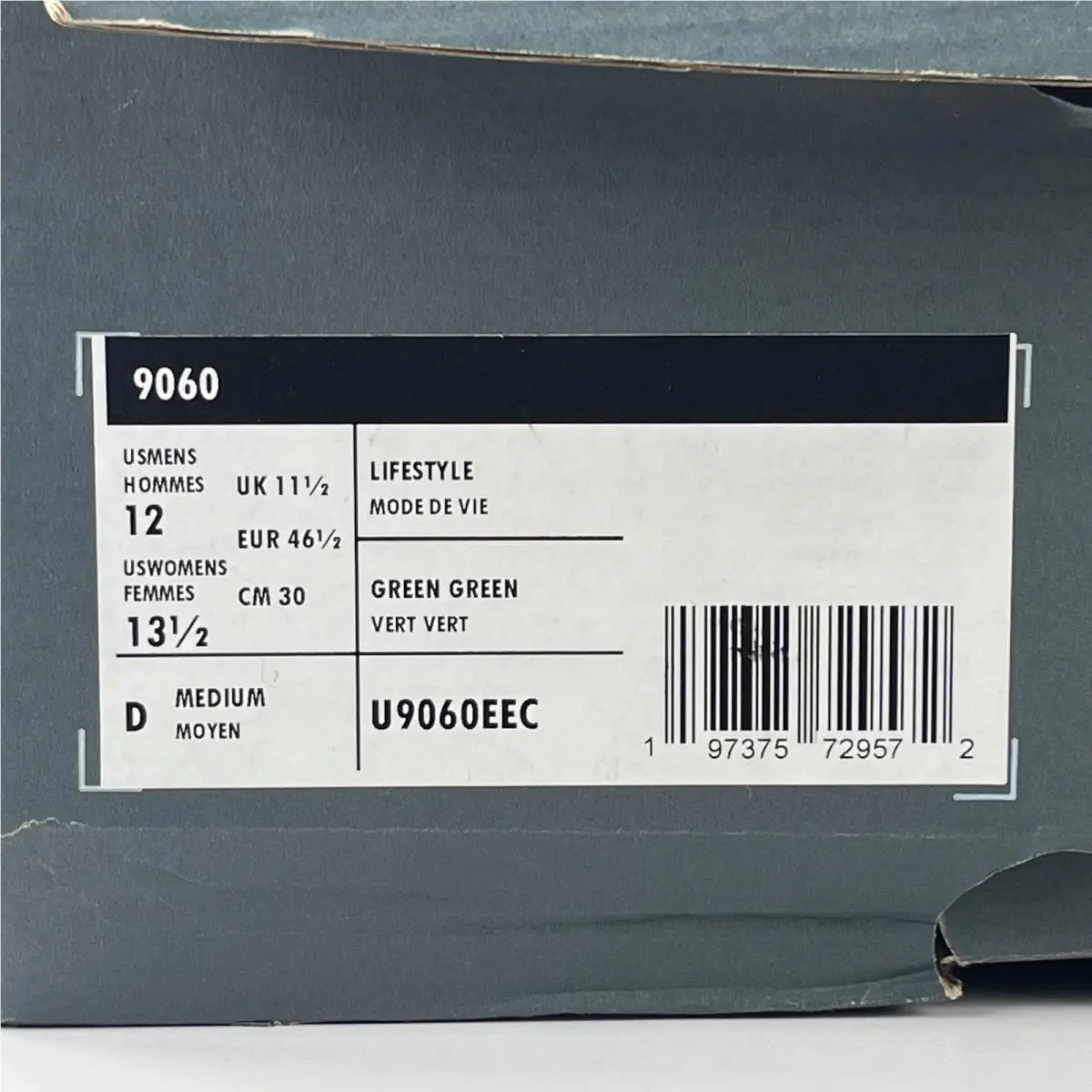 New Balance shoes - 9060 Olivine - Olivine - U9060EEC - Green 8