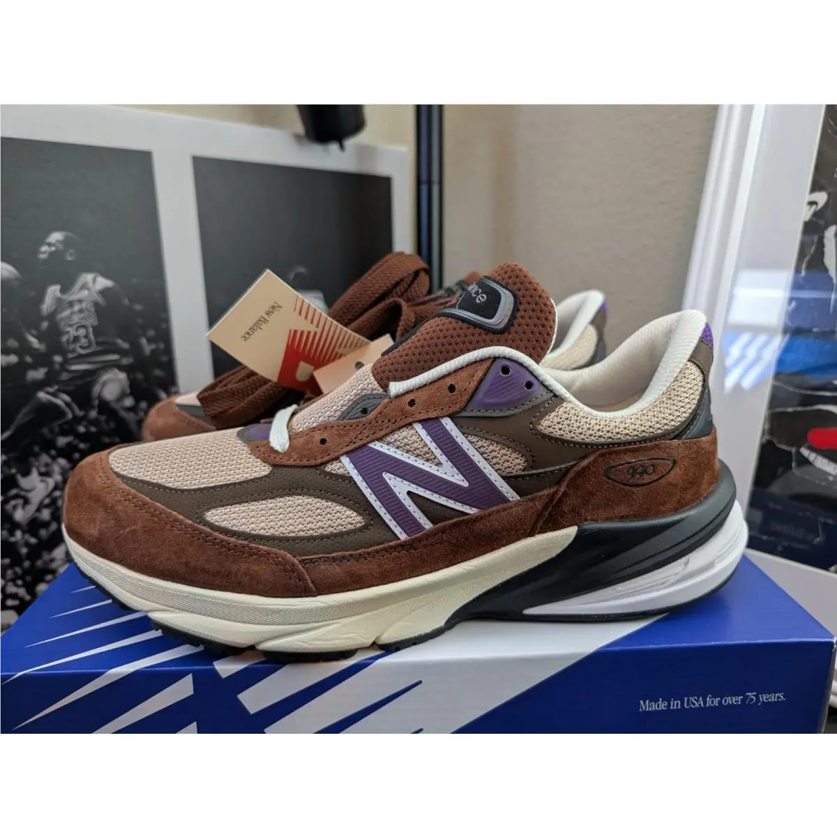 New Balance shoes - New Balance 990 v6 - U990OP6 - Brown 1