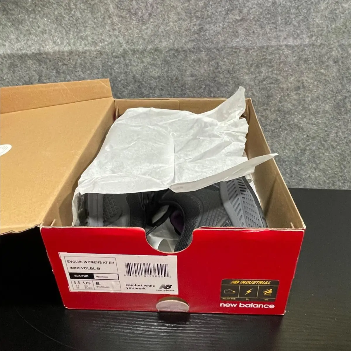 New Balance shoes - New Balance Work & Safety Evolve Alloy Toe EH SR - WIDEVOLBL - Black (UPC: 810119136992) 15