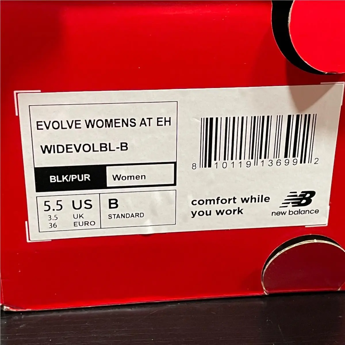 New Balance shoes - New Balance Work & Safety Evolve Alloy Toe EH SR - WIDEVOLBL - Black (UPC: 810119136992) 16