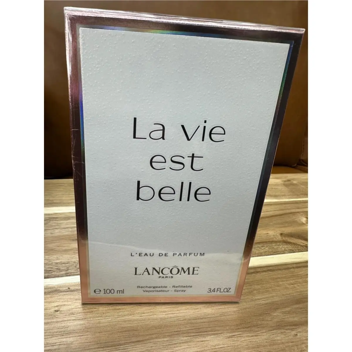 Lancome La Vie Est Belle Edp Women 3.4oz 100ml Pink Refillable Spray