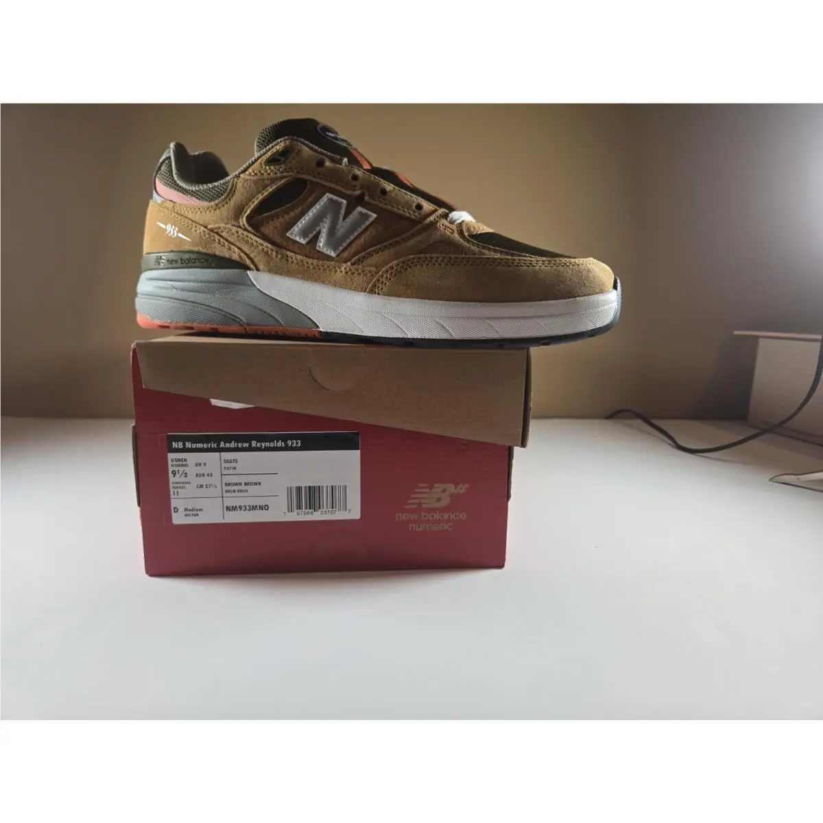 New Balance shoes - New Balance Numeric 933 - Numeric - NM933MNO - Brown 3