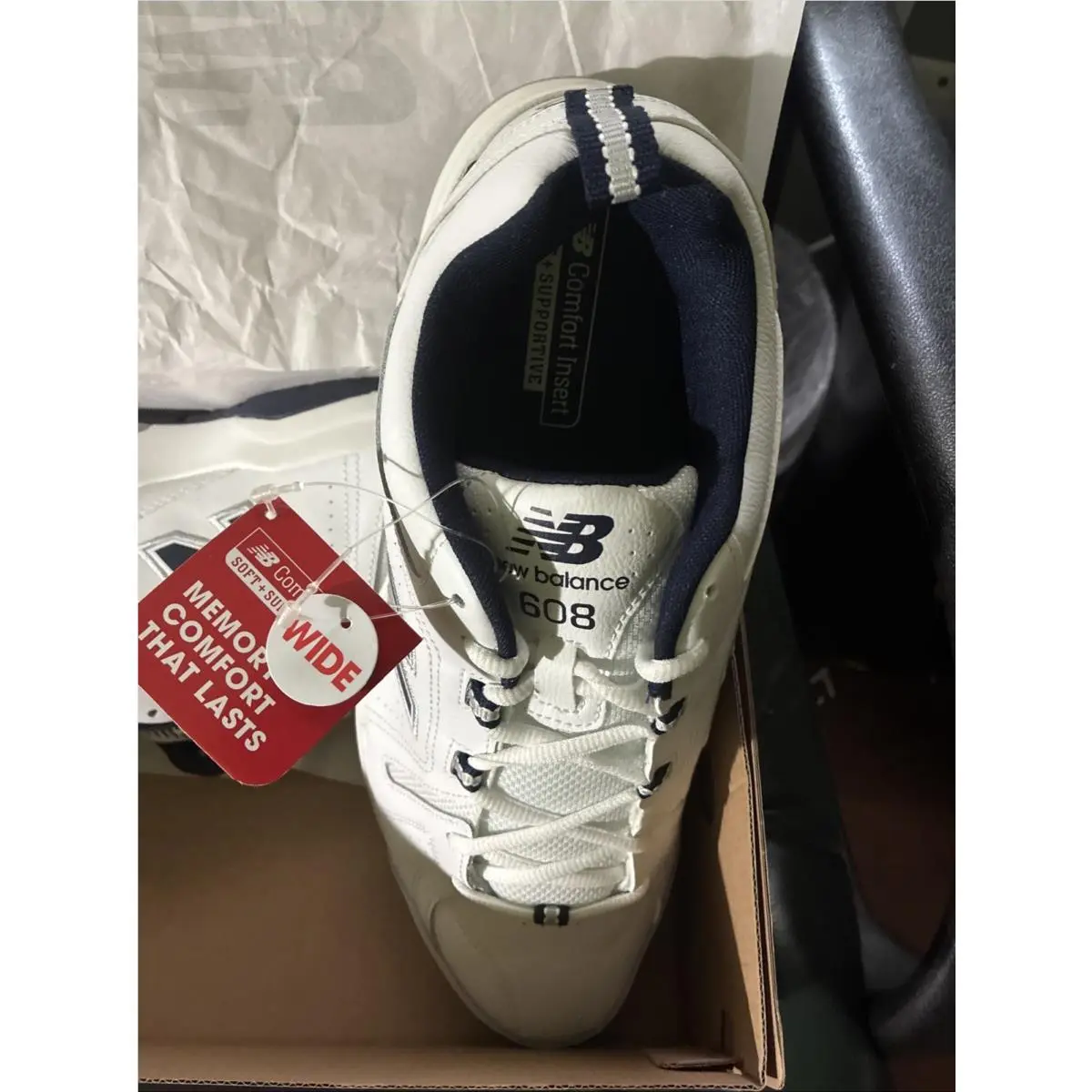 New Balance shoes - New Balance 608V4 - MX608V4W - White (UPC: 888546029842) 0