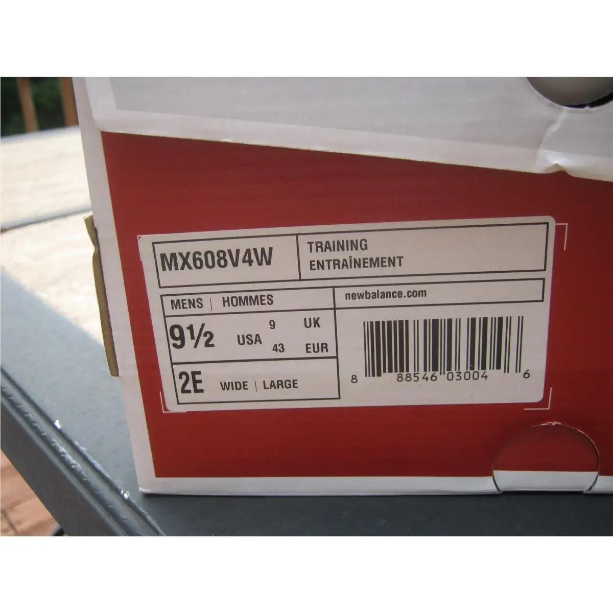 New Balance shoes - MX608V4W - MX608V4W - White 6