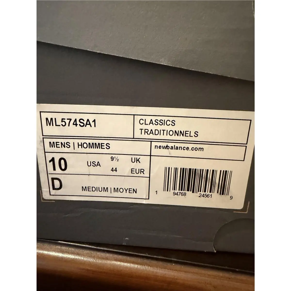 New Balance shoes - New Balance 574 - Dark Blue,red,white,grey (UPC: 0194768245619) 8