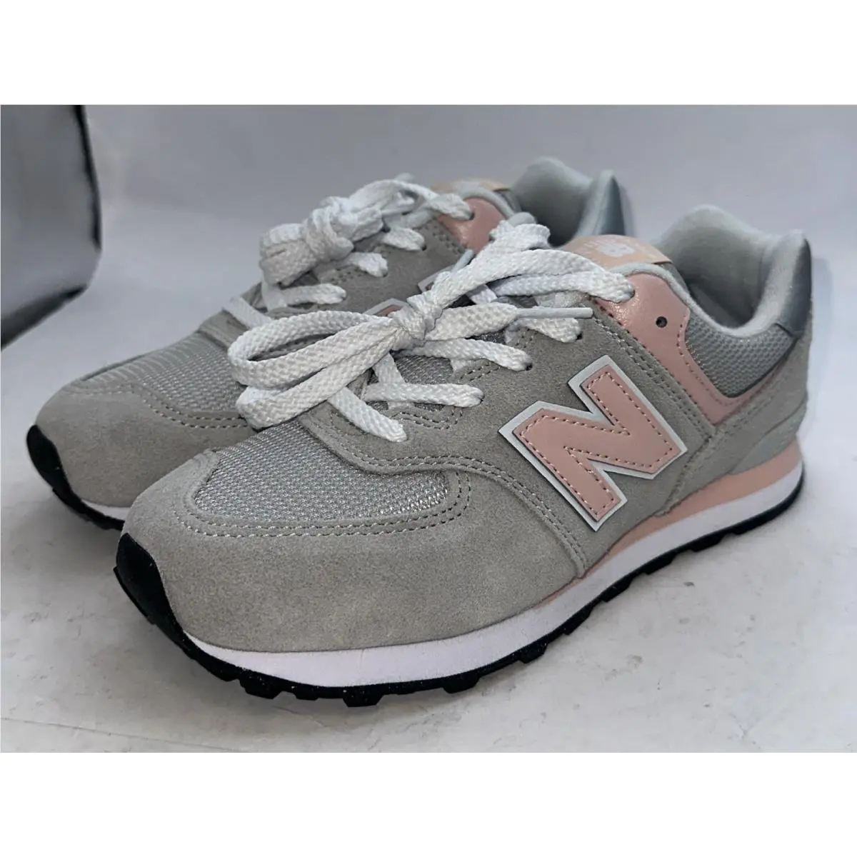 New Balance shoes - New Balance 574 - GREY PINK / GRIS ROSE (UPC: 196307389273) 4