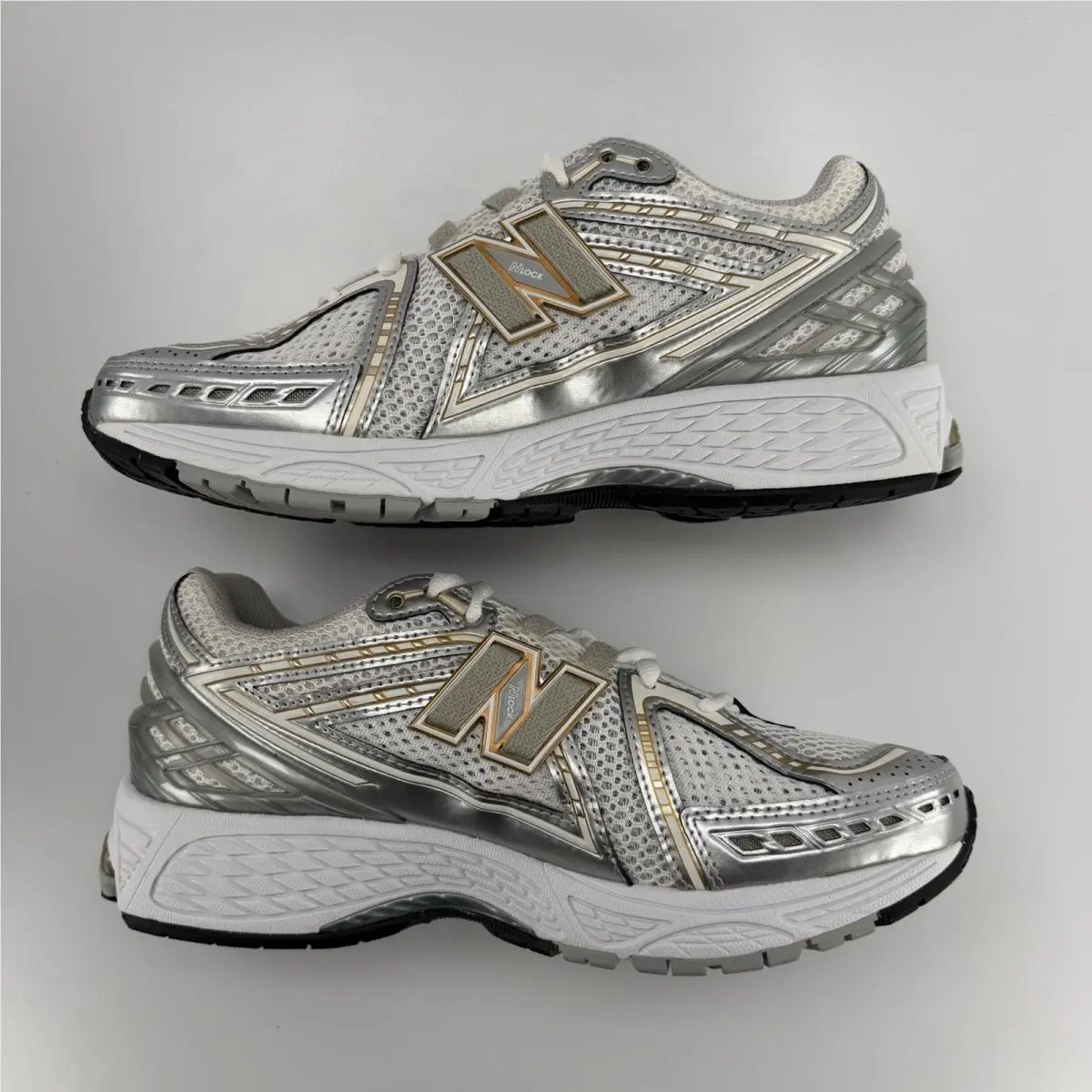 New Balance shoes - New Balance 1906R White Rain Cloud Silver Metallic - M1906RI - White 1