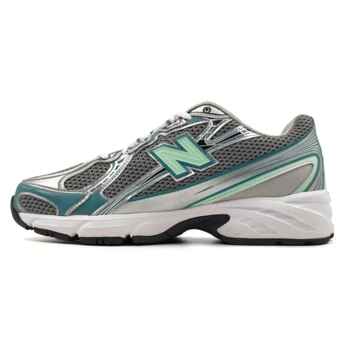 New Balance shoes - Silver Metallic/New Spruce/Clay Ash (UPC: 197967697463) 0