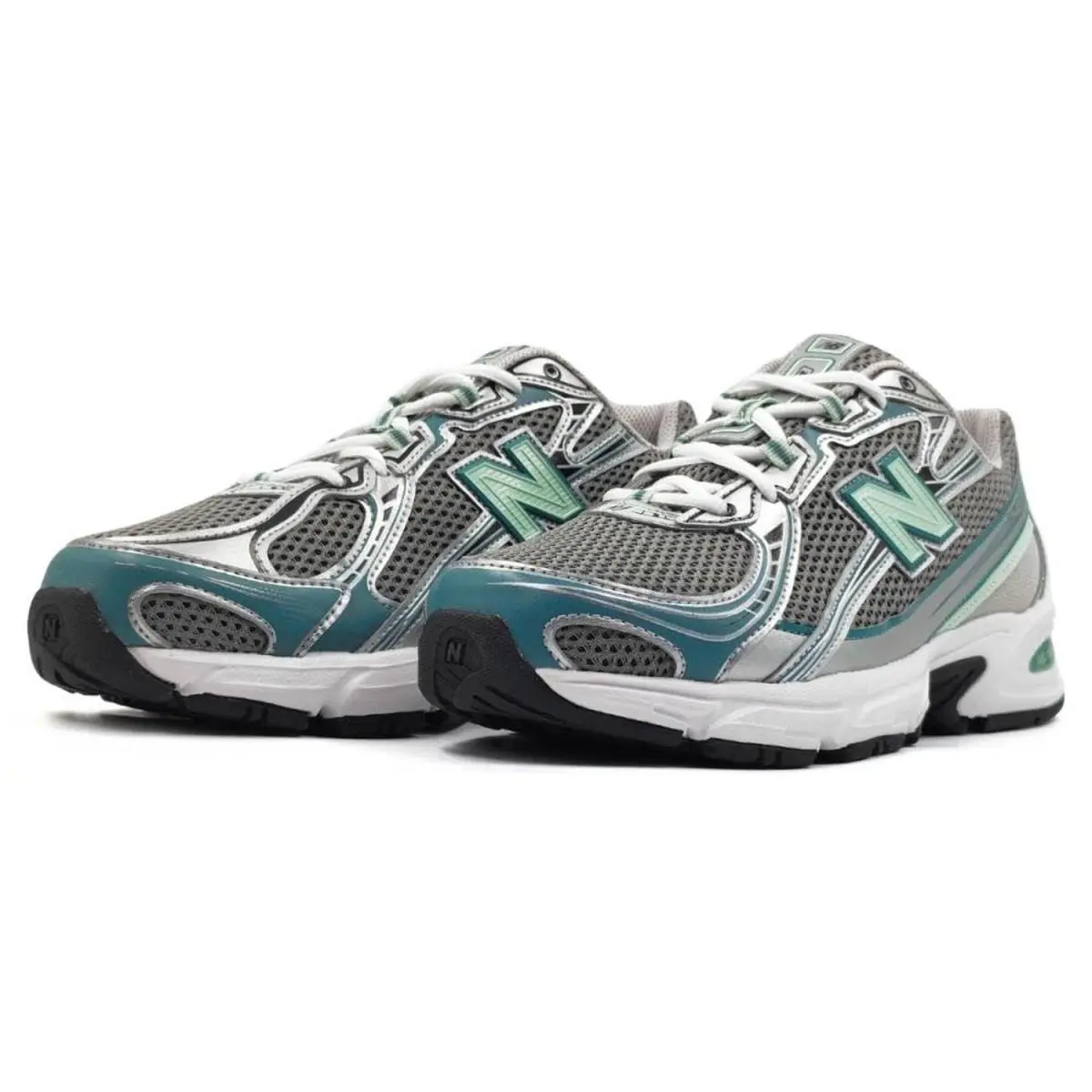 New Balance shoes - Silver Metallic/New Spruce/Clay Ash (UPC: 197967697463) 2