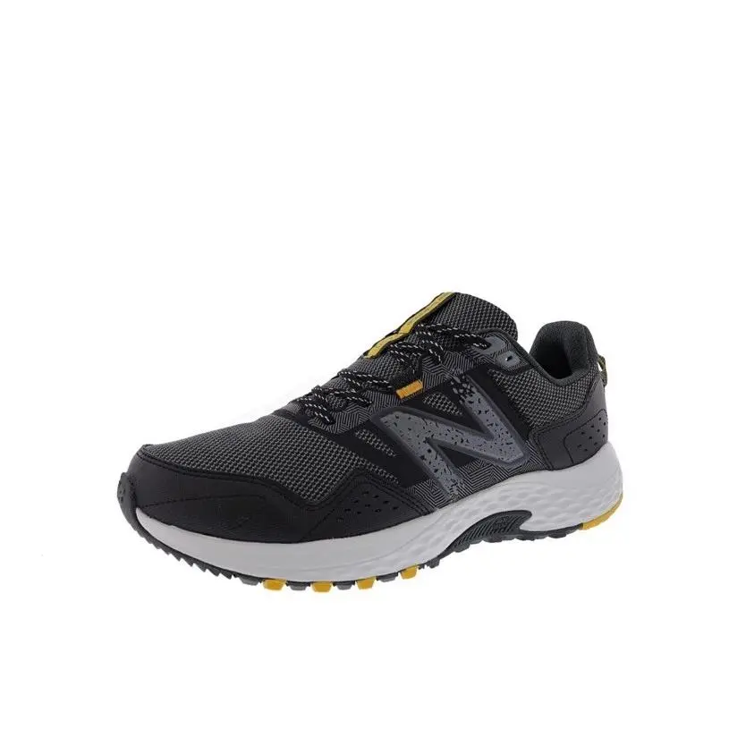 New Balance Men`s 410 v8 MT410LG8 4E Wide Grey Black Trail Running Shoes Size 9W