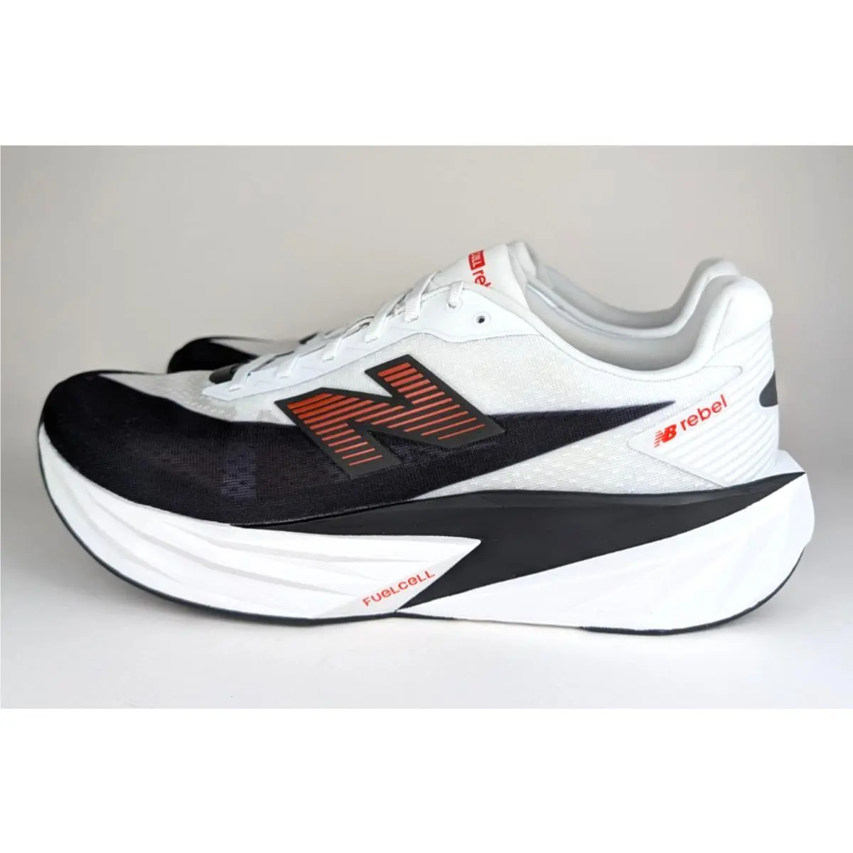 New Balance shoes - New Balance FuelCell Rebel v5 - White/Black/Red 0