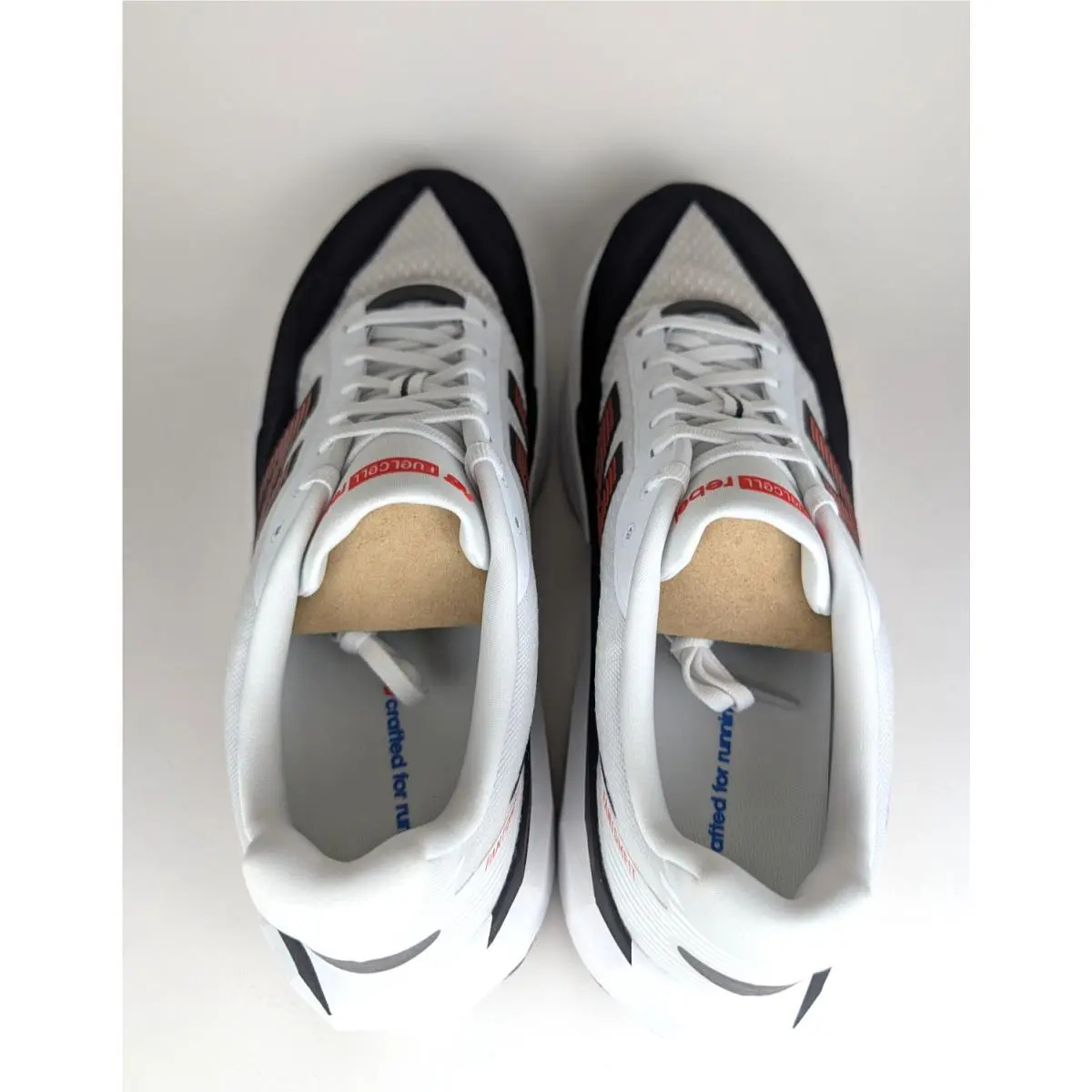 New Balance shoes - New Balance FuelCell Rebel v5 - White/Black/Red 3